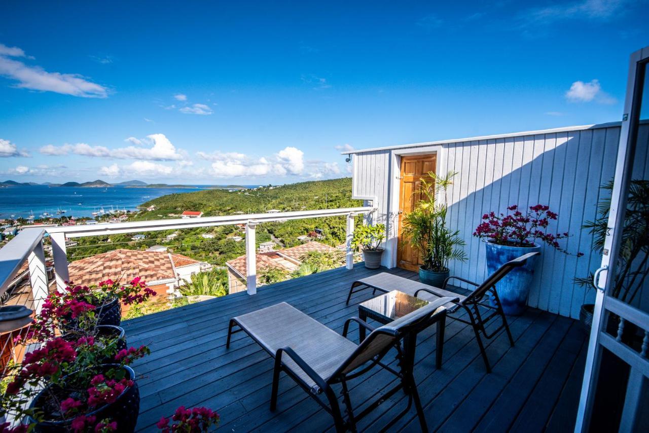 Beautiful Honeymoon Suite At Sunset Serenade Cruz Bay エクステリア 写真